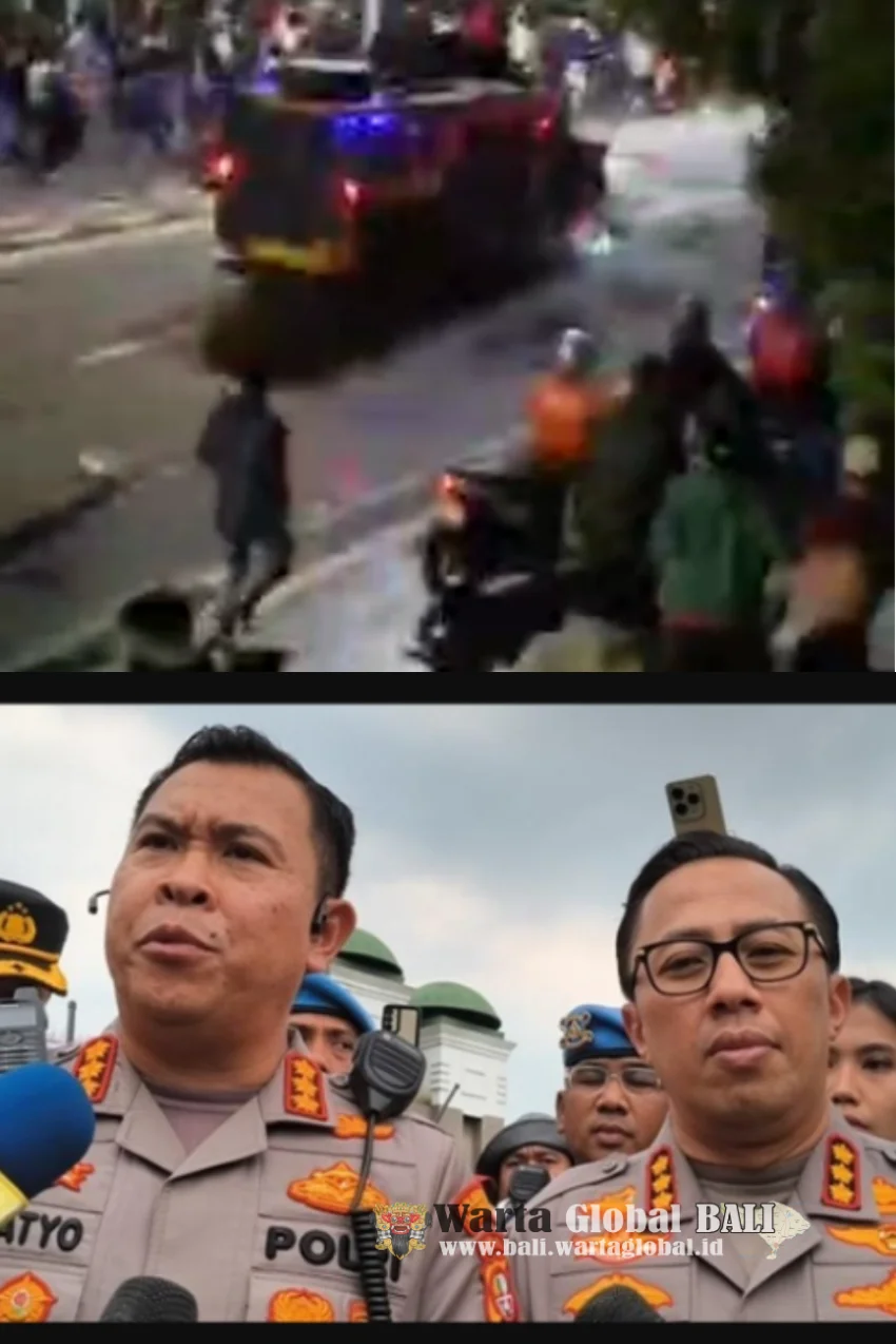 Demo Buruh Ricuh, Driver Ojol Tewas Tertabrak Kendaraan Brimob

