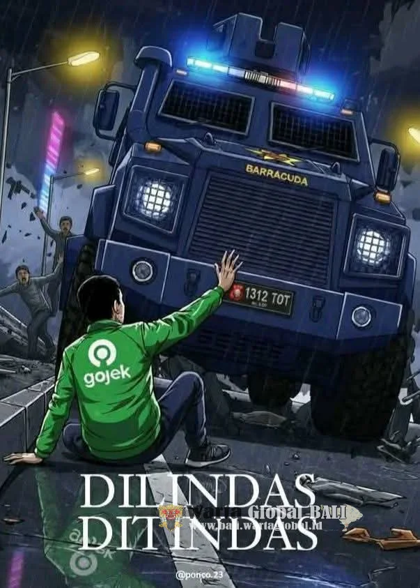 Direksi dan Redaksi Media Pers Warta Global  Mengucapkan Belasungkawa atas Tragedi Ojol Tabrak Lari di DPR*