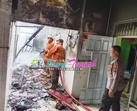 Ditinggal Antar Cucunya Sekolah, Rumah Warga di Pekalongan Terbakar