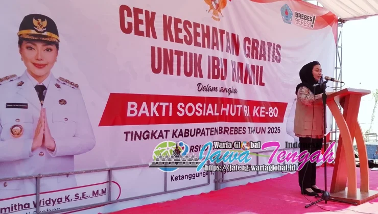 Bupati Paramitha: Pemeriksaan Kesehatan Gratis Ibu Hamil upaya Menurunkan Angka Kematian Ibu di Brebes