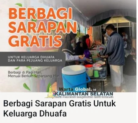 Rumah Zakat Kalsel Siap Gelar Lagi

Jumat Berkah – Sarapan Gratis