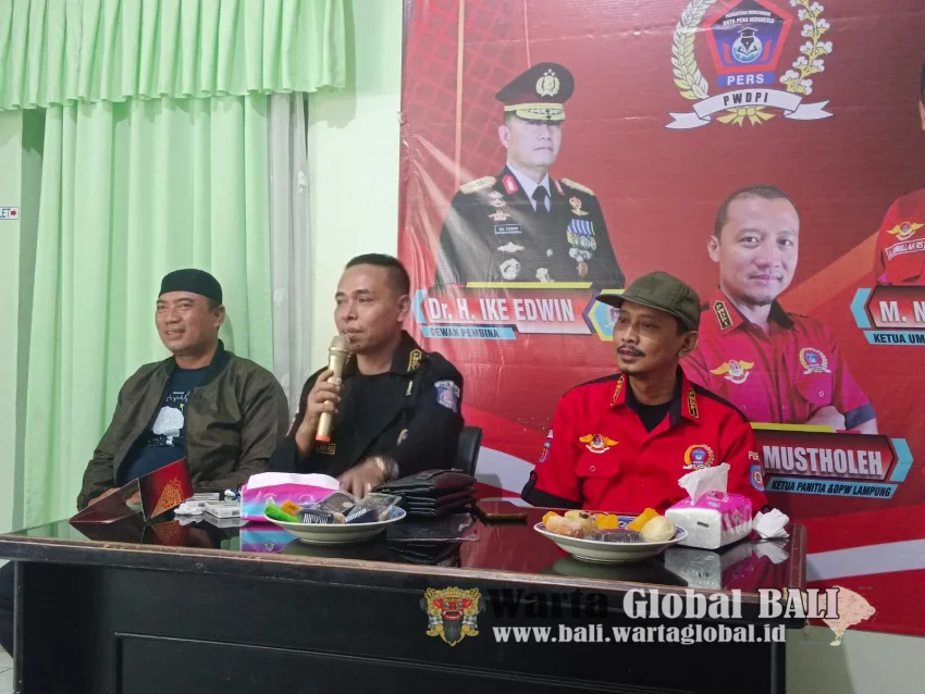 PWDPI Konsolidasi Rakernas 2025 dan Apel Akbar HUT ke - 3 di Bandar Lampung 