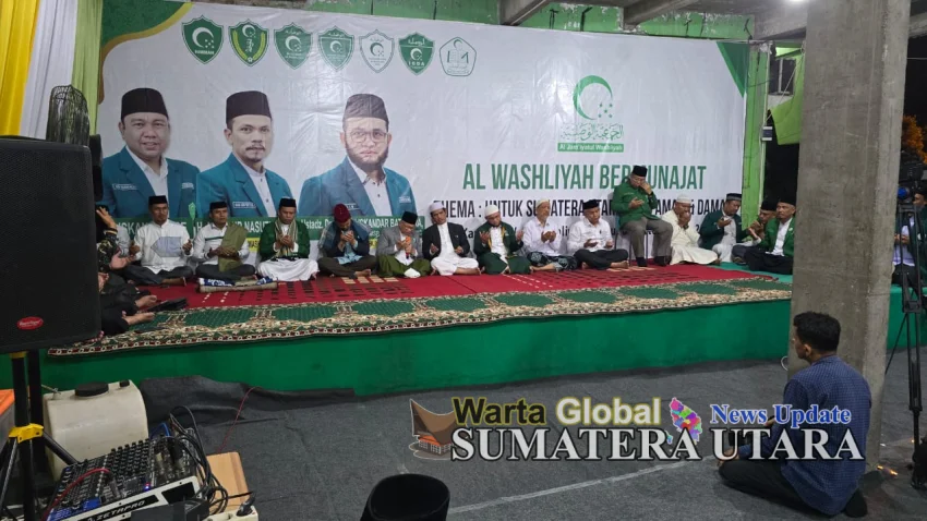 PW Al-Washliyah Sumut Bermunajat, Untuk Sumatera Utara Yang Aman dan Damai