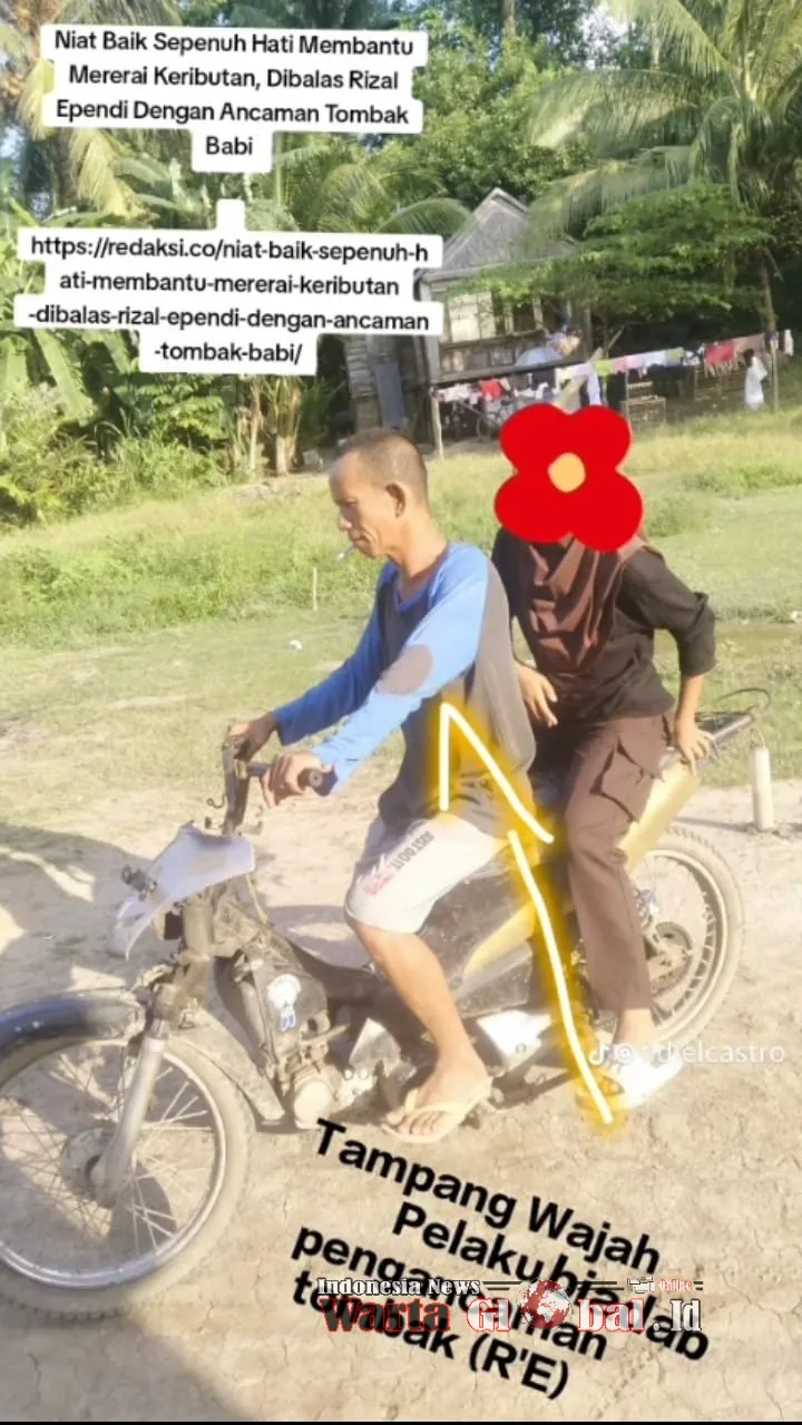 Niat Baik Melerai, Warga Tanjung Raja Justru Diancam Tombak Babi di Depan Umum – Masyarakat Desak Aparat Bertindak