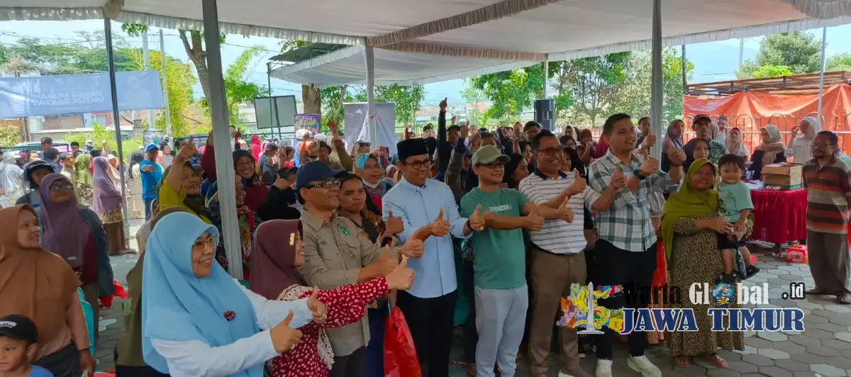 Pasar Murah PKB di Kota Batu: Walikota Nurochman dan Hasanuddin Wahid Kompak Ringankan Beban Warga