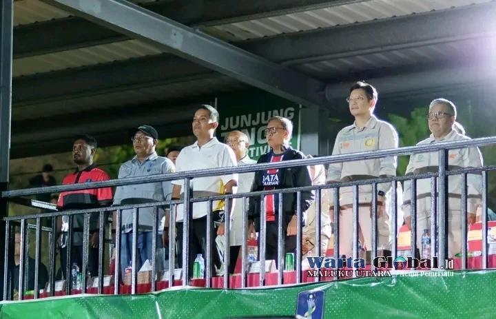 Bupati Halteng Hadiri Pembukaan IWIP Cup ke-6 di Desa Gemaf