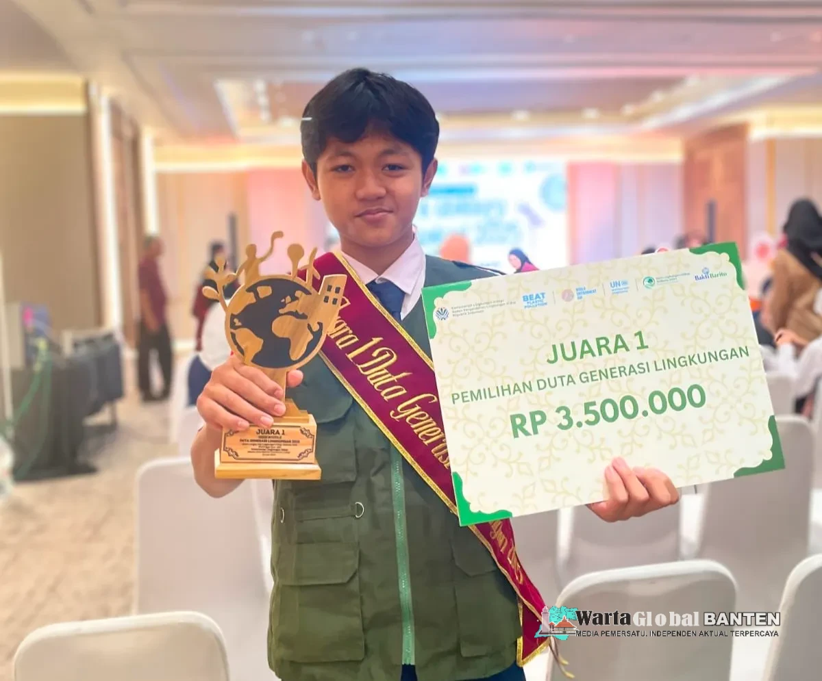 Zaki Akhsan Fadil, Pemuda Tangerang Selatan yang Jadi Duta Lingkungan Hidup Nasional 2025