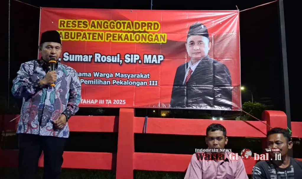 Wakil Ketua DPRD Pekalongan Sumar Rosul: Jembatan Merah Wonokerto Fasilitas Vital Ajak Warga Menjaga dan Merawatnya