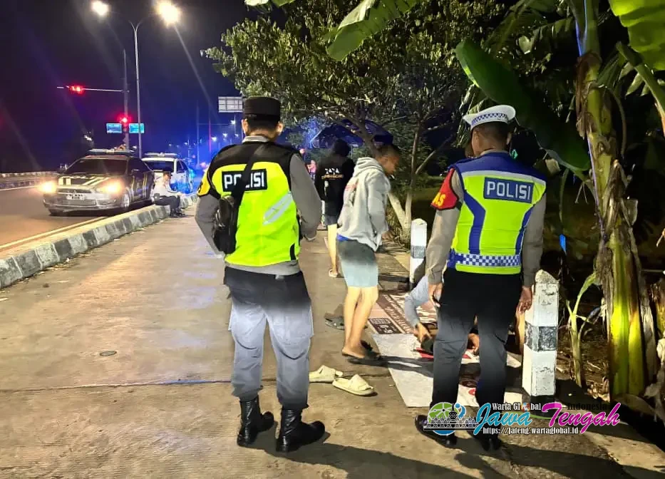 Polres Pekalongan Kota Gelar Patroli Skala Besar  Cegah Potensi Balap Liar