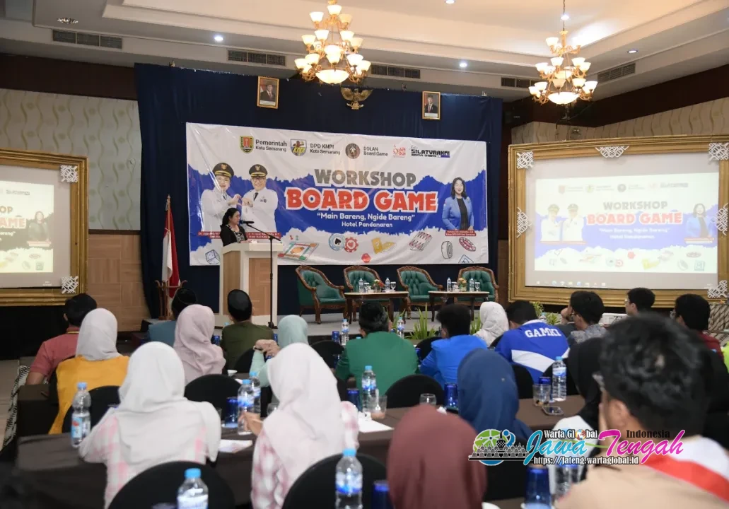 Wali Kota Agustina Wilujeng, Tantang Anak Muda Ciptakan Board Game Khas Semarangan