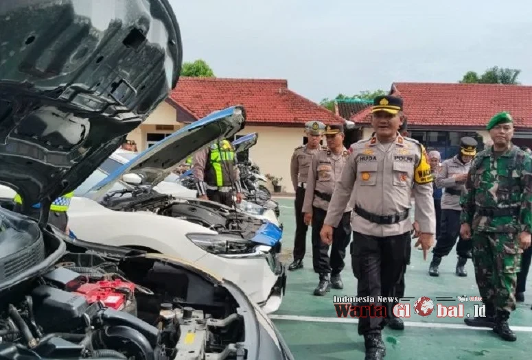 Polres Karanganyar Resmi Luncurkan Operasi Zebra Candi 2025