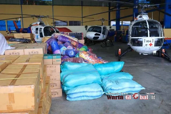 Perkuat Penanganan Darurat Bencana Hari Kedua, Polri Kirim Logistik ke Sumut