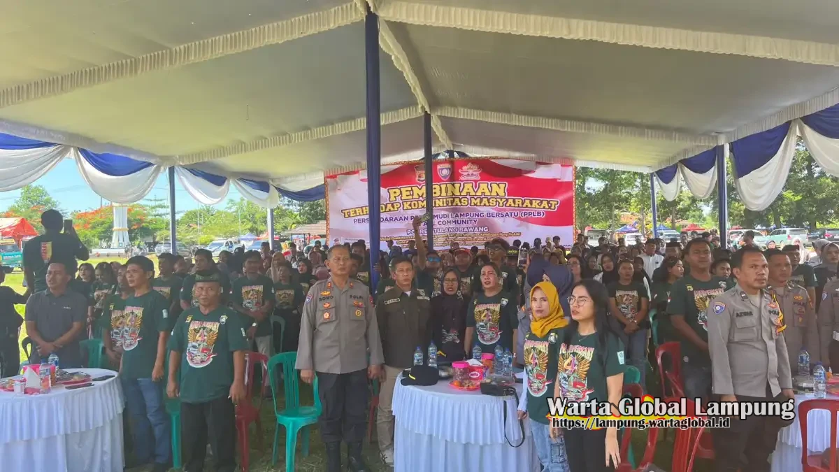 PPLB,& All community gelarnpembinaan spektakuler di penawar Rejo, polri hadir masyarakat guyub, kondusifitas  nomor satu