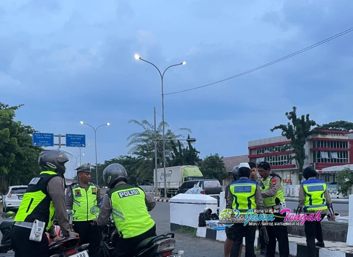 Satlantas Polres Pekalongan Kota Gelar Patroli Sasar Balap Liar dan Knalpot Brong