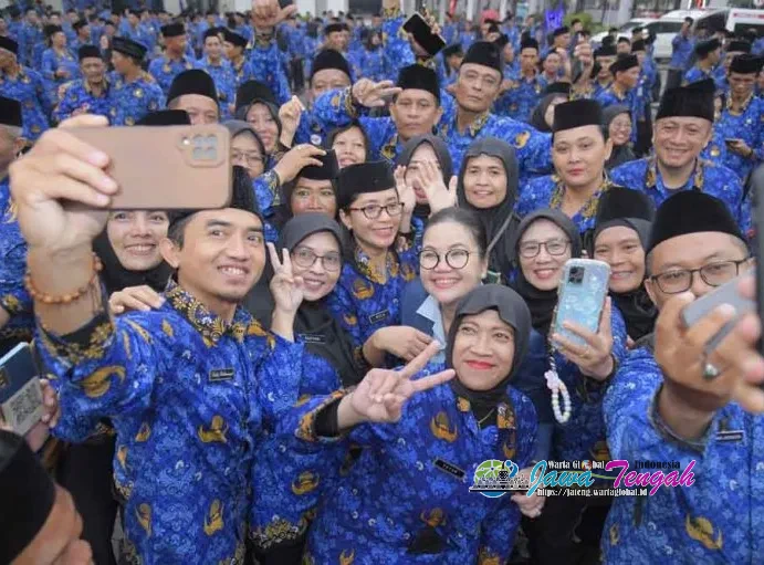 Wali Kota Semarang, Agustina Galang Kekuatan ASN Bantu Pekerja Rentan !