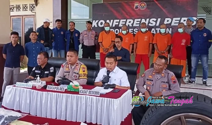 Polres Klaten Berhasil Ungkap Tiga Kasus Curanmor Selama November 2025