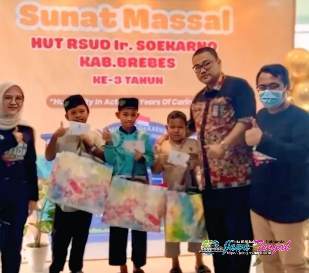 RSUD Ir. Soekarno Brebes Gelar Sunatan Massal Gratis sebagai Wujud Kepedulian