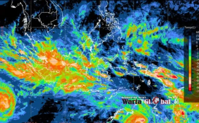 Waspada Cuaca Ekstrem: BMKG Peringatkan Hujan Lebat, Angin Kencang, dan Potensi Banjir-Tanah Longsor di Sejumlah Wilayah Indonesia Termasuk Jabodetabek.