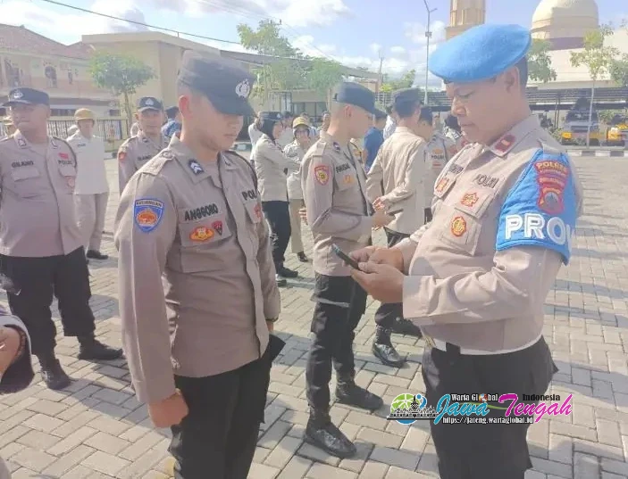 Wakapolres Sukoharjo Pimpin Gaktibplin Internal Dukung Transformasi Polri