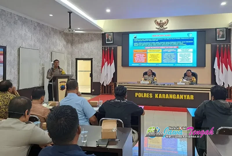 Polres Karanganyar Petakan Kerawanan Lalu Lintas dan Bencana Alam, Jelang Libur Natura
