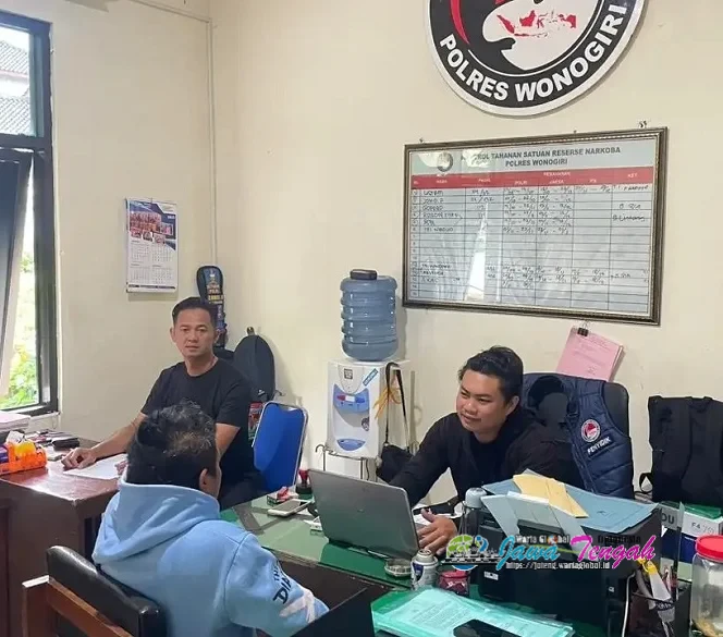 Satresnarkoba Polres Wonogiri Amankan Pria Bawa 1,38 Gram Sabu