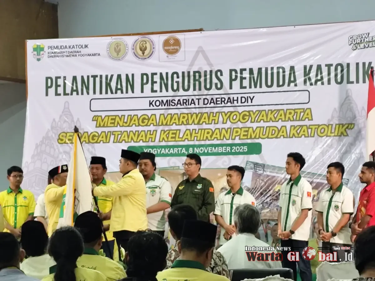 Misa dan Pelantikan Pengurus Komisariat Daerah Pemuda Katolik D.I Y, Sukses Digelar.