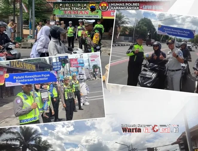 Satlantas Polres Karanganyar Gelar Sosialisasi Operasi Zebra Candi 2025