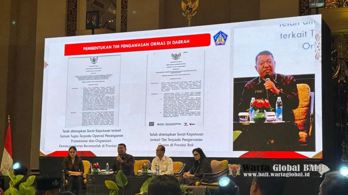 Rakor Kemenko Polkam dan Kesbangpol Bali: Kebebasan Sipil dan Ormas Jadi Pilar Strategis Pariwisata Bali