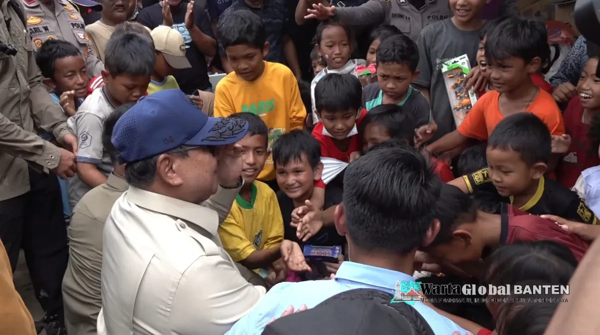 Anak-anak di Aceh Tamiang Antusias Bertemu Prabowo: Terima Kasih Bapak Presiden