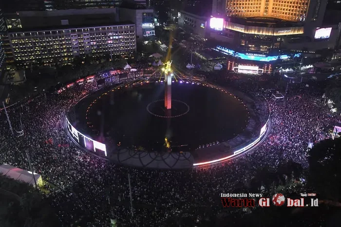 Pemprov DKI Hapus Kembang Api Tahun Baru 2026, Bundaran HI Disulap Jadi Panggung Budaya dan Refleksi Kota Global.
