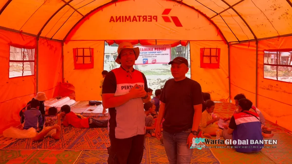 Di Pengungsian, BNPB dan Pertamina Collab Ajak Anak-Anak Aceh Tamiang Main dan Lepas Trauma