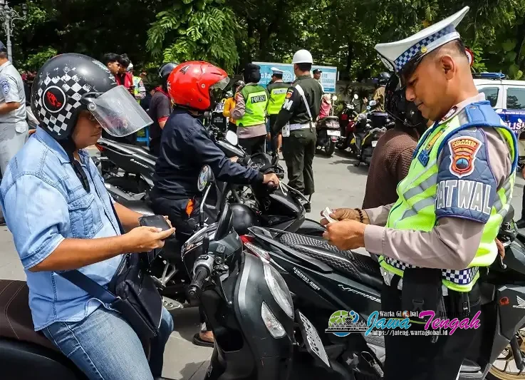 Polresta Surakarta Berhasil Tindak 404 Pengendara selama Razia Ops Zebra 2025