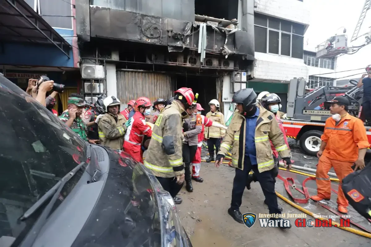 Investigasi Kebakaran Besar di Gedung PT Terra Drone Indonesia : Polisi Telusuri Risiko Operasional, Izin Usaha, dan Potensi Unsur Pidana.