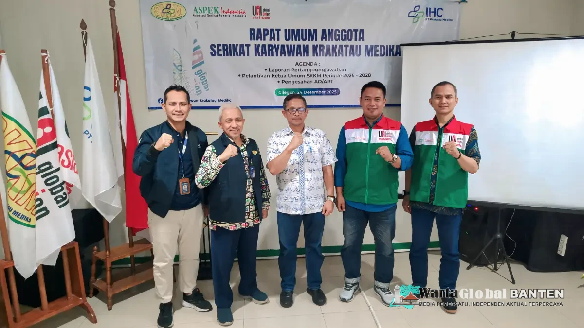 Rapat Umum Anggota SKKM Tegaskan Demokrasi Serikat dan Sinergi di Krakatau Medika