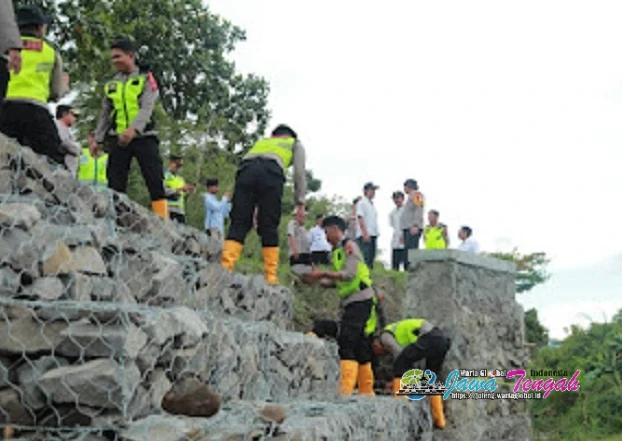 Kapolres Klaten: Pembangunan Jembatan Cucukan–Kotesan Selaras dengan Arahan Presiden Prabowo