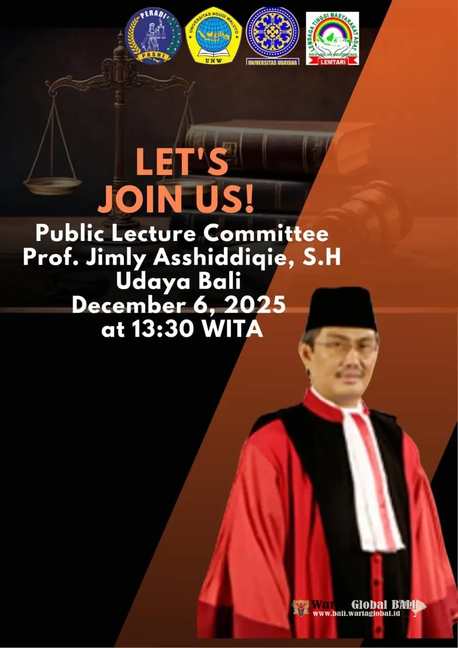 Kuliah Umum Bersama
Prof. Jimly Asshiddiqie, S. H
Ketua Reformasi Polri