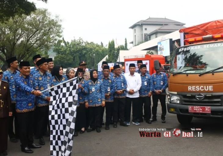 Gubernur Jawa Tengah Ahmad Luthfi Berangkatkan Bantuan ke Sumatera untuk Korban Bencana