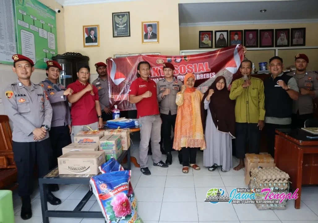 Sat Resnarkoba Polres Brebes Salurkan Bantuan di Dua Panti Asuhan, Wujud Syukur HUT Reserse ke-78