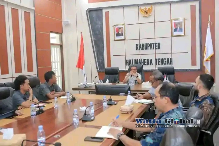 Bupati Halteng Bahas Pembangunan RSUD Weda Bersama Kemenkes, Tegaskan Fondasi Harus Ditinggikan dan IPAL Jadi Prioritas Utama.