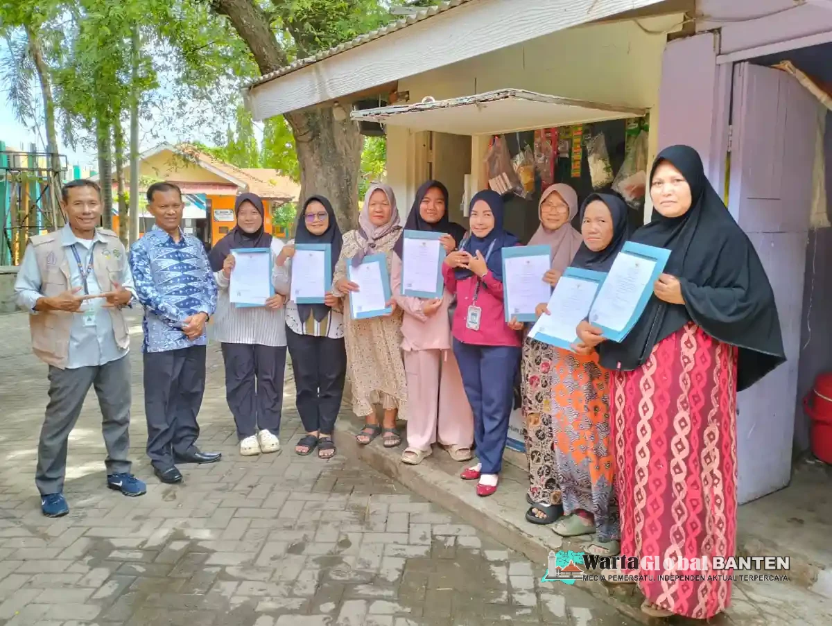 SMPN 4 Cilegon Jadi Pelopor Sekolah dengan Kantin Bersertifikat Halal dan Sehat