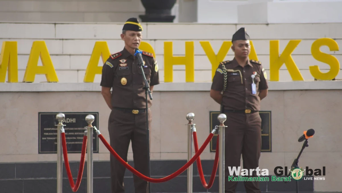 Apel Perdana 2026, Kajati Kalbar Gaungkan Integritas dan Kesiapan Hadapi KUHP–KUHAP Baru