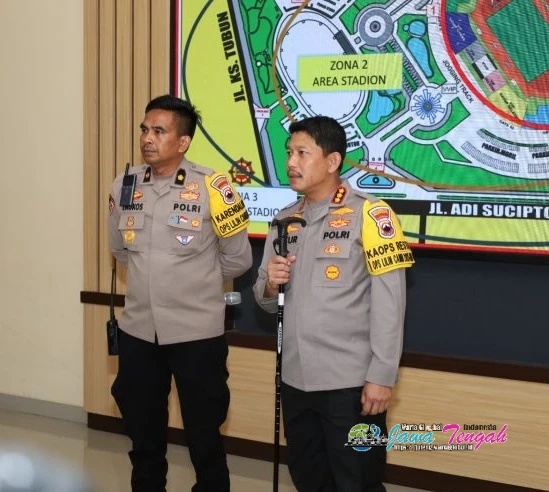 Kapolresta Surakarta Pimpin Giat Minggu Kasih, Bahas Pengamanan Laga Persis Solo vs Persita Tangerang