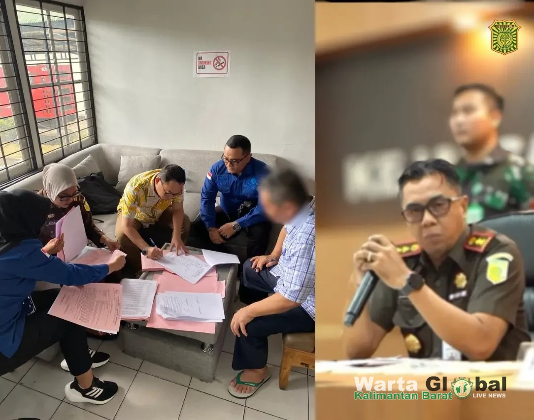 Kejati Kalbar Serahkan Tersangka Tipikor GKE Petra, AS ke JPU