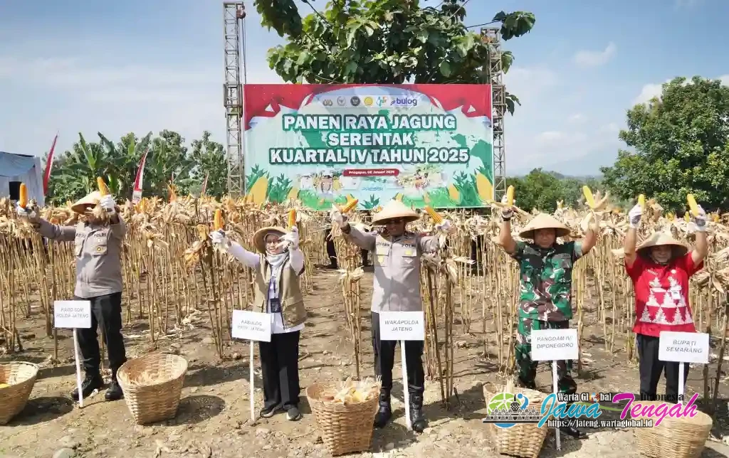 Kapolda Jateng: Polri Dukung Ketahanan Pangan Nasional