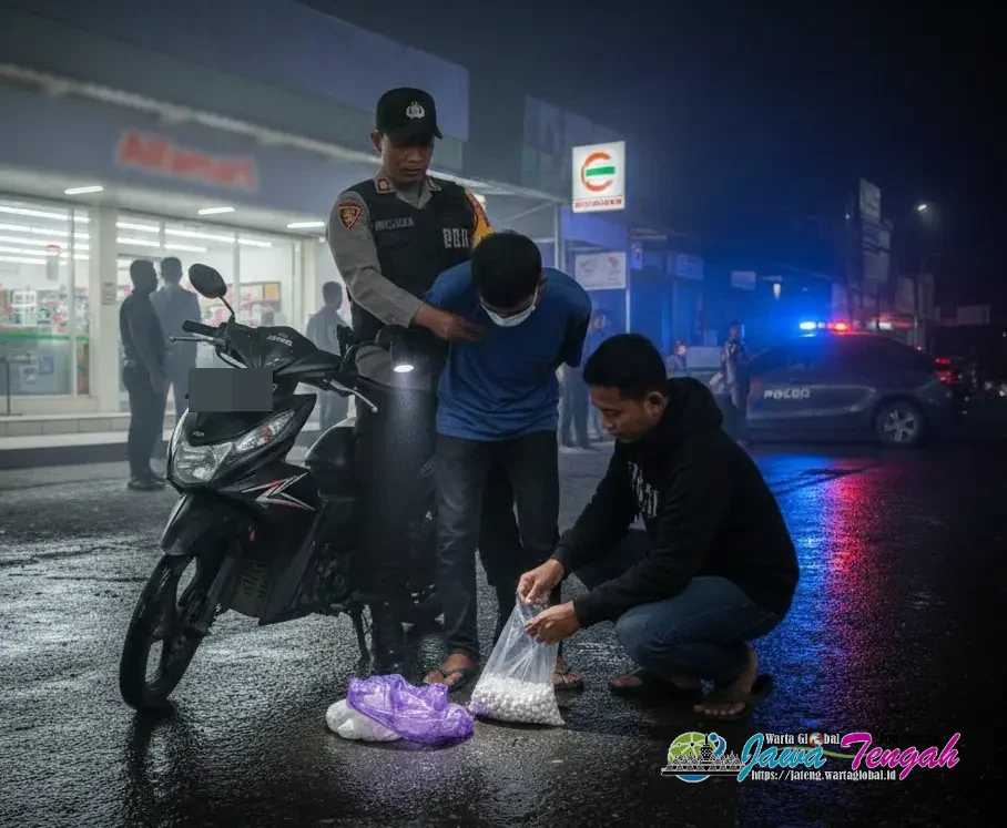 Polres Pekalongan Amankan Pemuda Pengedar Obat Terlarang dan Sita 500 Butir Alprazolam