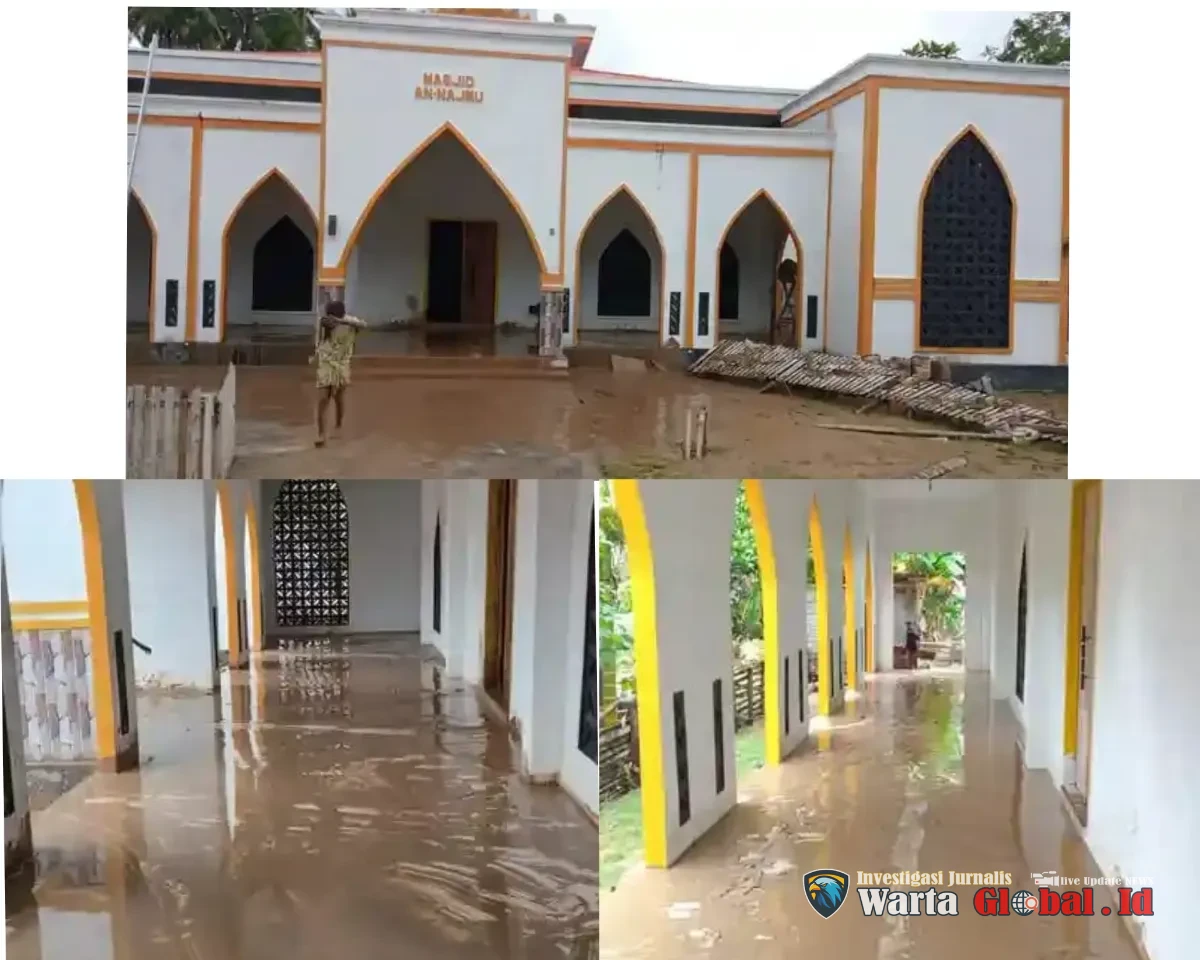 Banjir Bandang Rendam Desa Worimoi, Warga Mengungsi ke Perbukitan