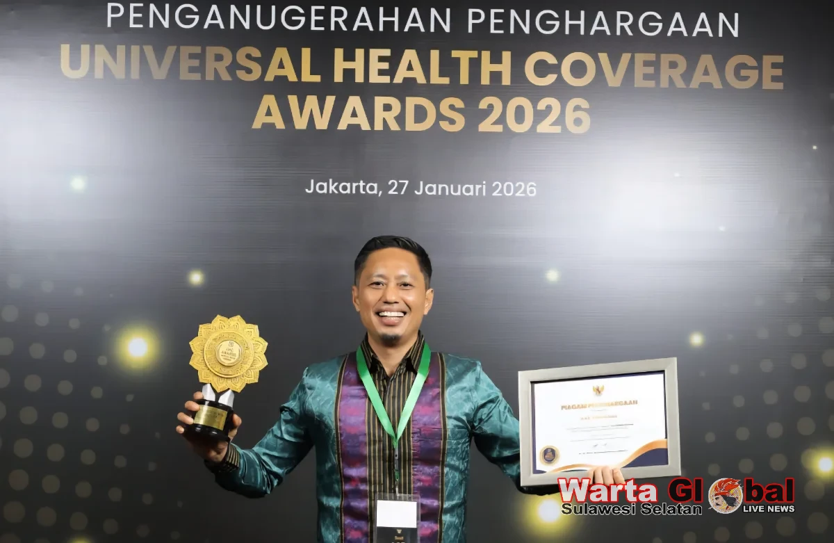 Komitmen Layanan Kesehatan, Enrekang Raih UHC Awards 2026