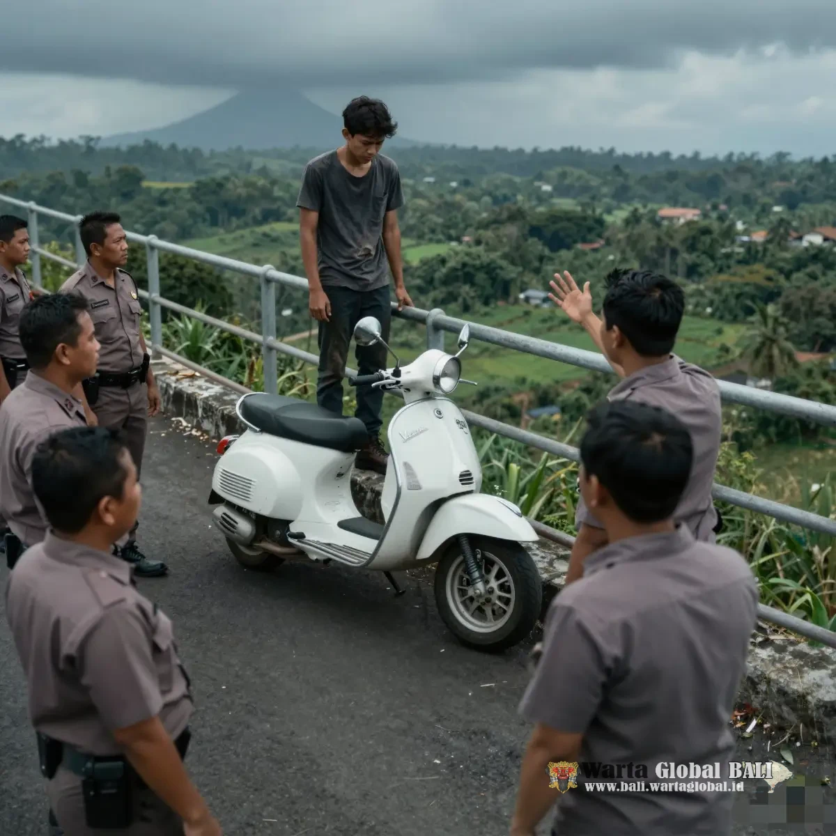 Nyawa Terselamatkan: Pacar Jadi Pahlawan, Gagalkan Aksi Bunuh Diri Remaja di Jembatan Bangkung