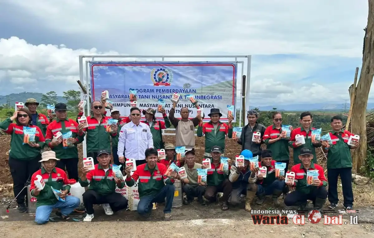 DPP HMTN MP Laksanakan Program Pemberdayaan Masyarakat Tani Nusantara Ter Integrasi di Sukabumi, Target Seluas 400 Hektar