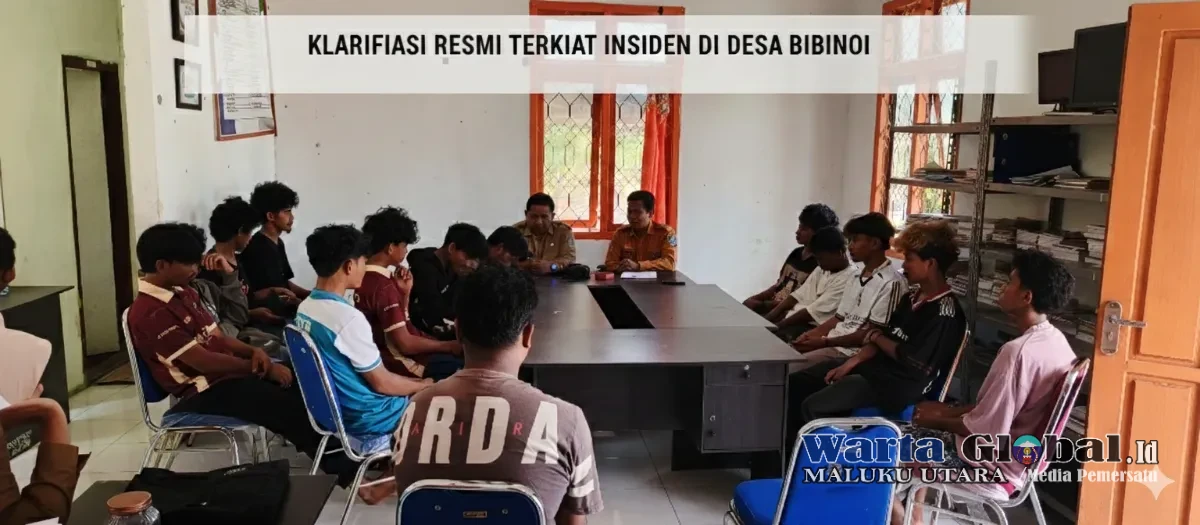 Klarifikasi Aksi Pemukulan di Desa Bibinoi Diselesaikan Secara Kekeluargaan.
